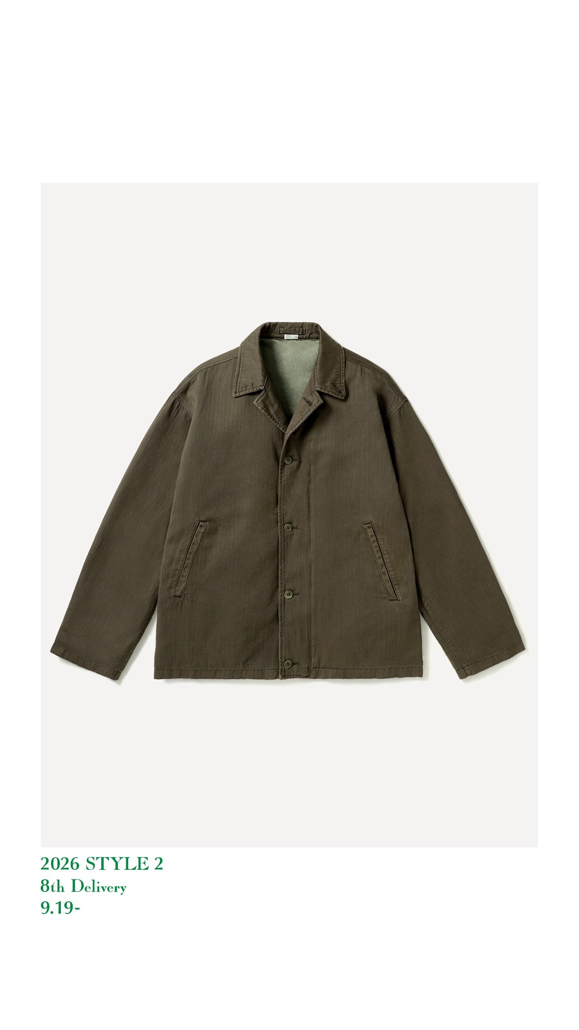 A.PRESSE 26AW Vintage US NAVY N-4 Deck Jacket